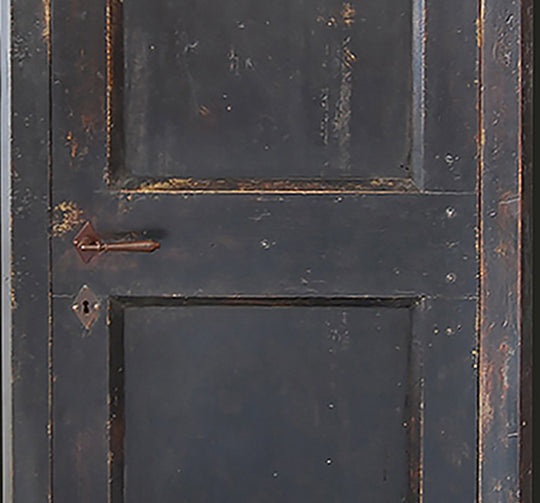 Master Crafted Antiqued Solid Wood Doors: Noir Ardoise