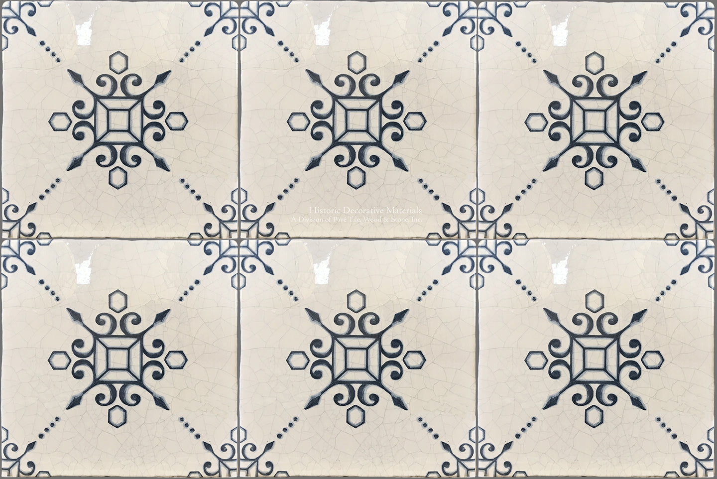 16th Century Italian Decorative Tile: Principe Gabriele on Perfect White Cream