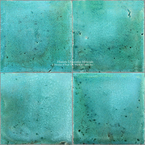  A Jeweled Majolica Wall Tile Collection - Mare Adriatico