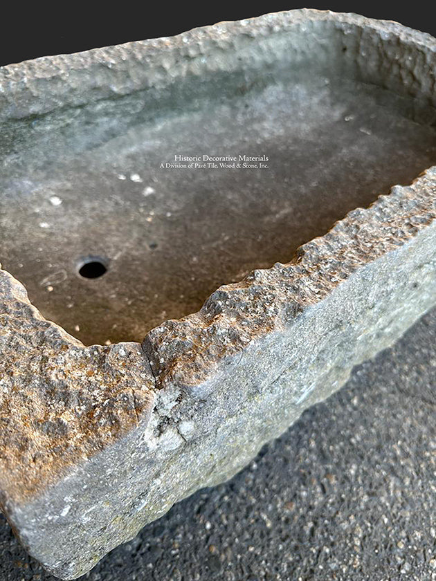 Antique Belgian Bluestone Farmhouse Sink/Trough - PS22