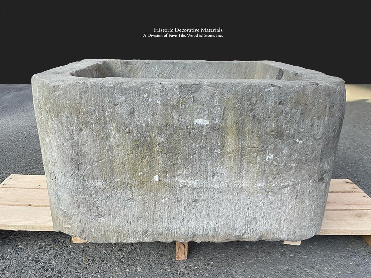 Antique Belgian Limestone Farmhouse Sink/Trough - PS21