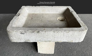 Antique Belgian Limestone Farmhouse Sink/Trough - PS11