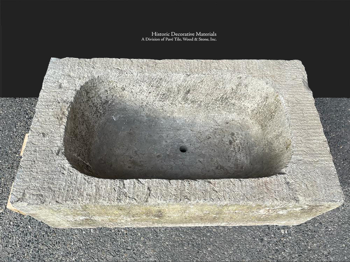 Antique Belgian Limestone Farmhouse Sink/Trough - PS17