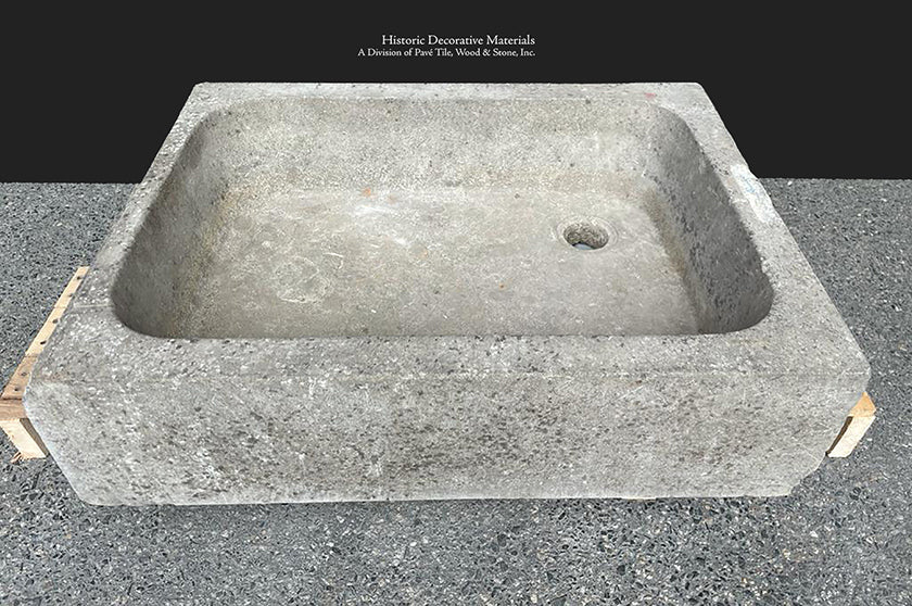 Antique Belgian Limestone Farmhouse Sink/Trough - PS13