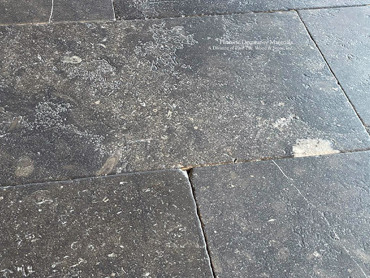 Olde Antwerp Antiqued Belgian Bluestone Floors - Historic