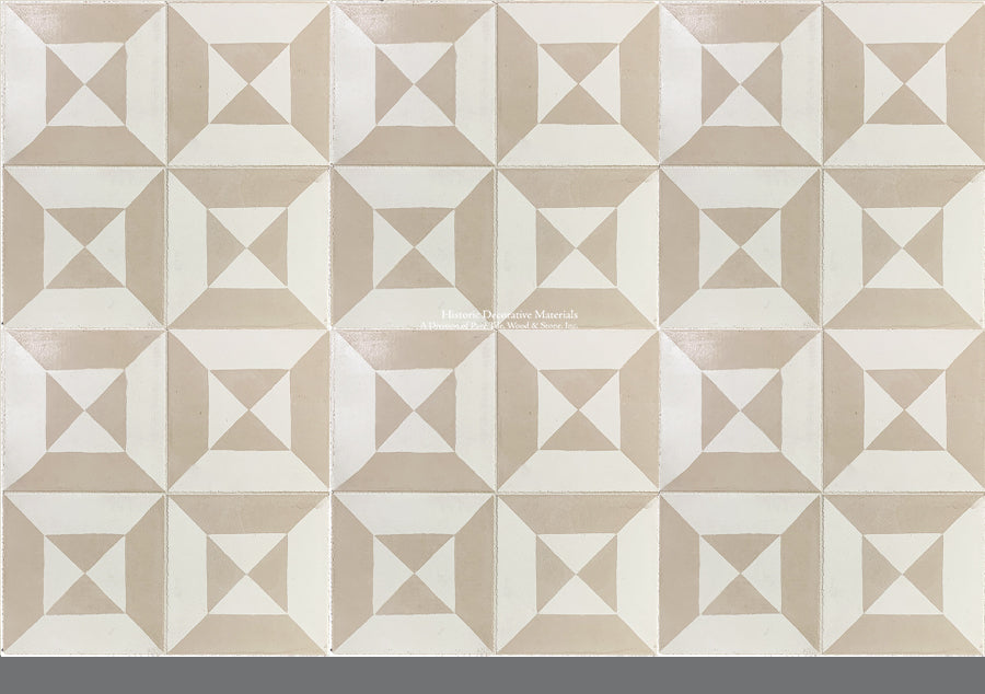 The Magician, an original pattern from Catalonia, Spain 1850 - simple forms magically shape shift under the eye.
