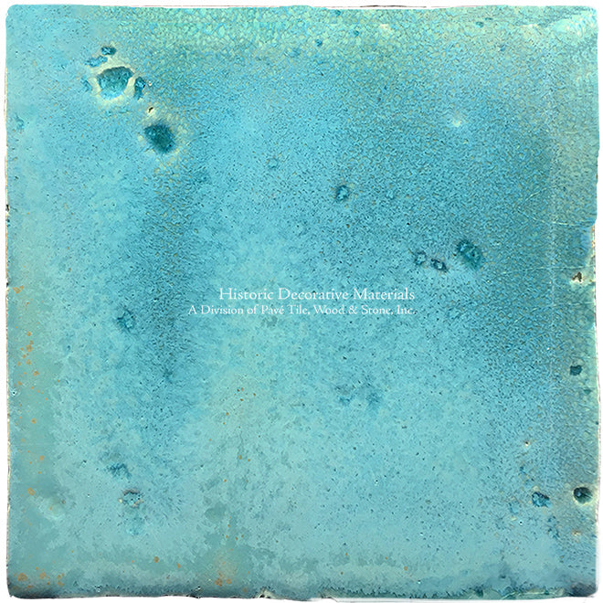  A Jeweled Majolica Wall Tile Collection - Laguna Blu