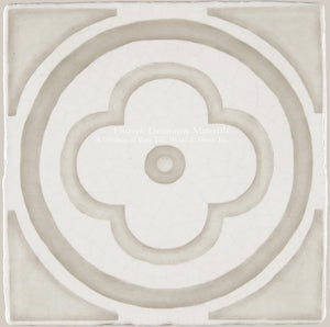 French Encaustic Decorative Wall Tile for Kitchens, Baths and Fireplace Surround Tiles