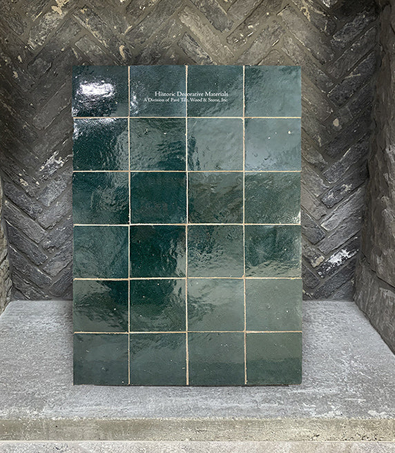 L'Art de Fez Authentic Hand Cut Moroccan Zellige Tile Sample L'Art de Fez Authentic Hand Cut Moroccan Zellige Tile Sample