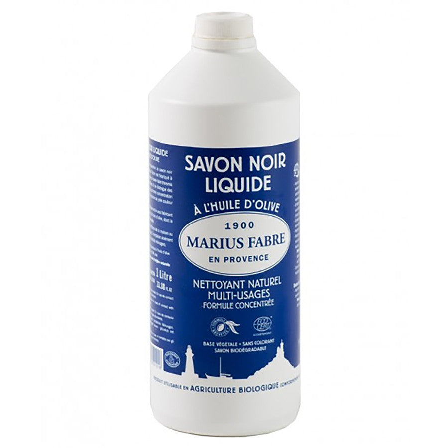 Marius Fabre SAVON NOIR Liquid: Cleaning and Maintenance for Wood, Stone and Terra Cotta Floors