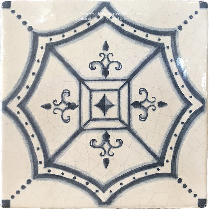 On the Road to Florence 16th Century Italian Decorative Tile:  Sophia Regina