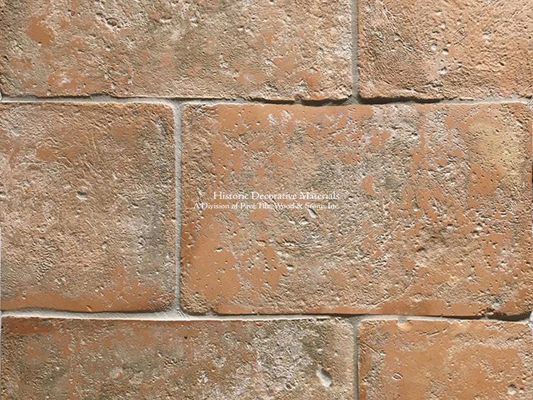 Cucina della Nonna Italian Farmhouse Terra Cotta Tile - Weathered Clay