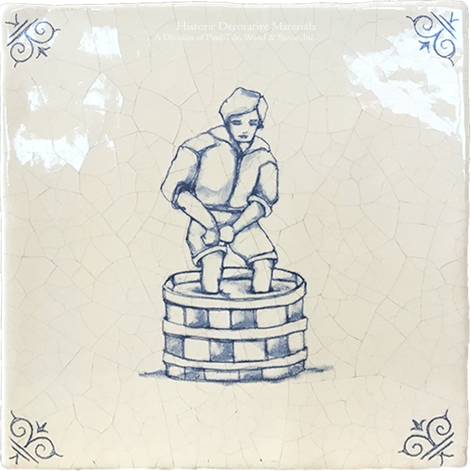 Antique Delft tiles are pieces of history.