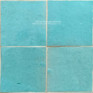 l'Art de Fez Aegean Sea Zellige Tile