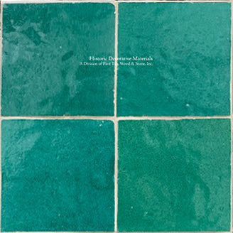 l'Art de Fez Lagoon Green Zellige Tile